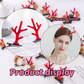 Christmas Antler Hair Clip（1 pair）