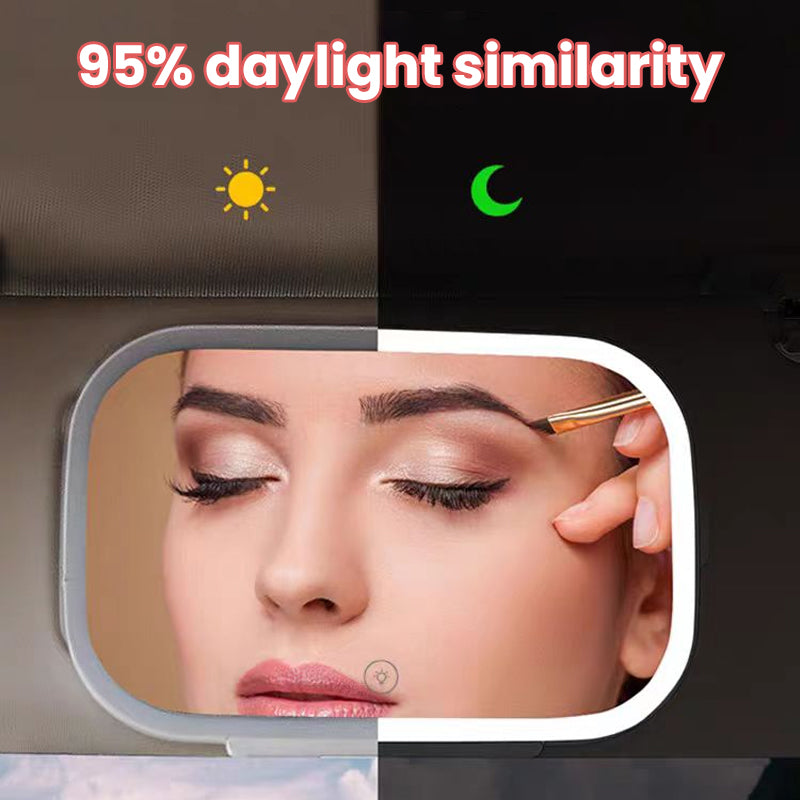 Car Sun Visor LED Cosmetic Mirror