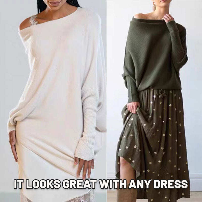 2023 Women’s Round Neck Long Sleeve Sweater