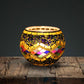 Mosaic Glass Candle Holder