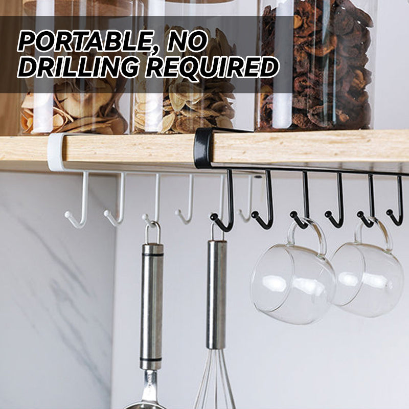 Cabinet Partition Single Row Hooks