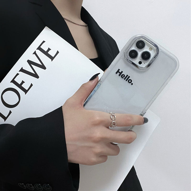 Electroplating Anti-Drop Mobile Phone Case