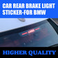 Car Rear Brake Light Sticker-For Bmw