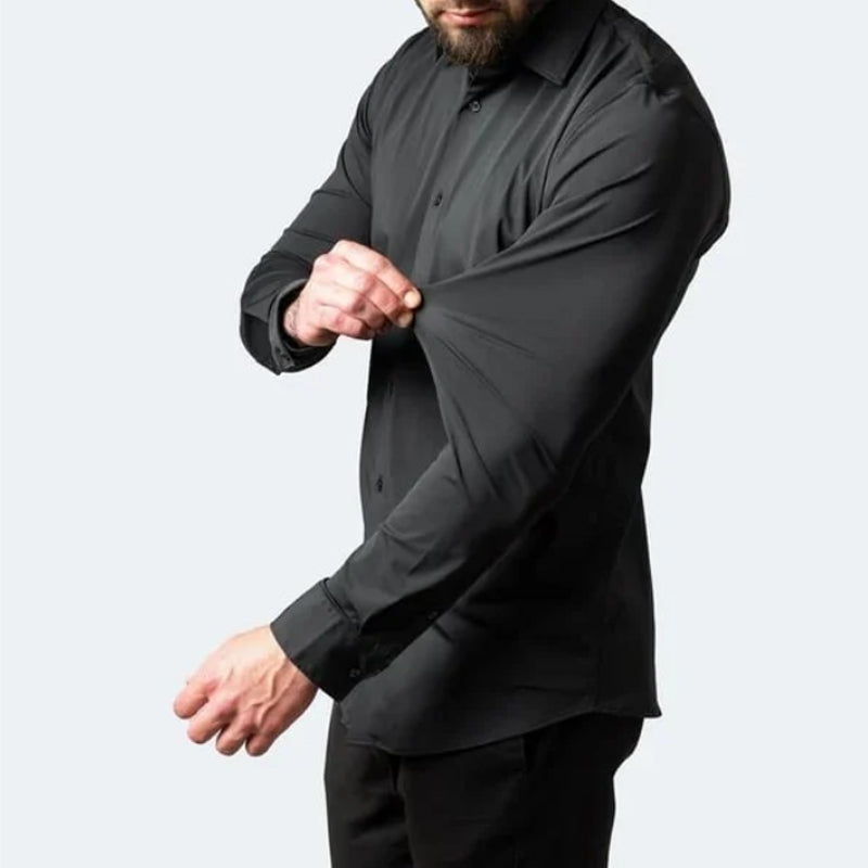 Herren-Stretchhemd/Men's stretch shirt
