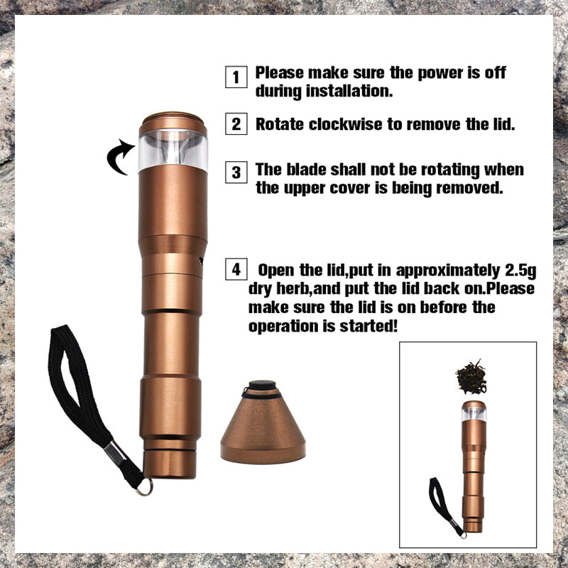 Electric Cigarette Grinder