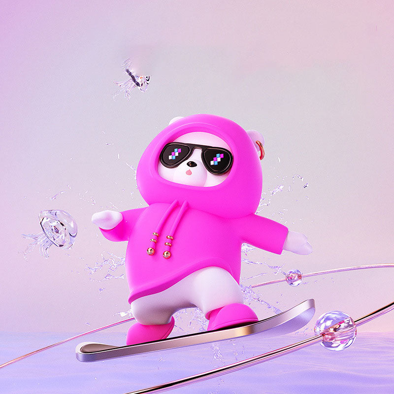 Car Skateboard Bear Ornaments