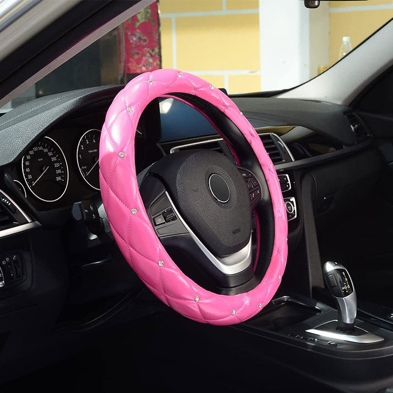 Diamond Car Steering Wheel Cover