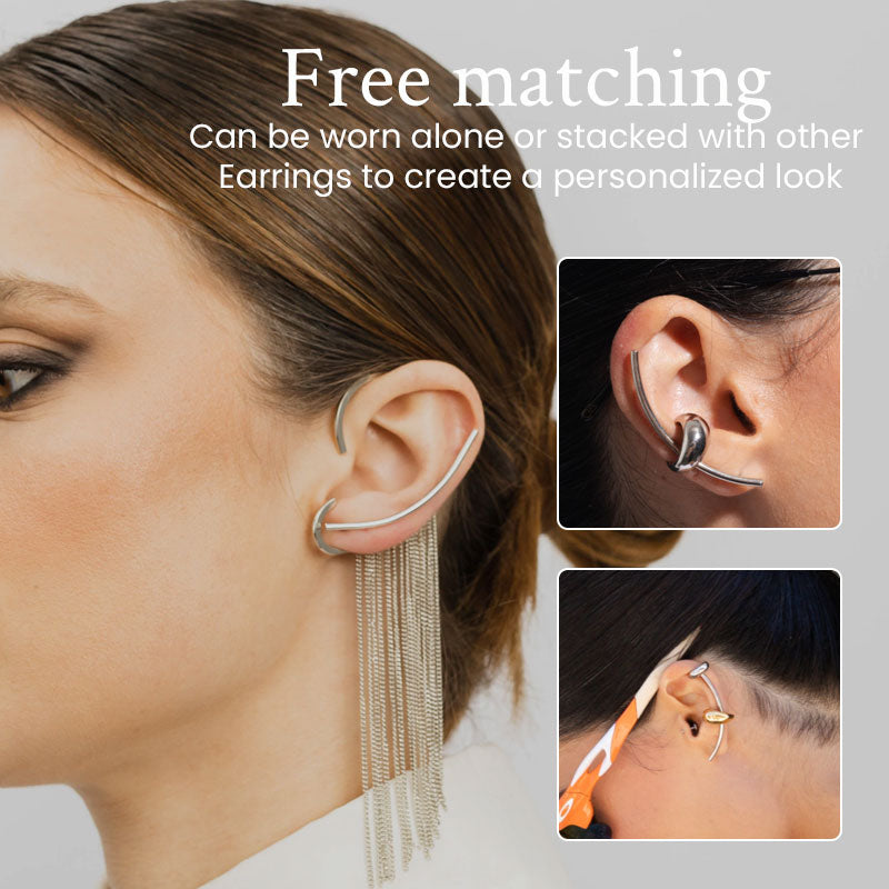 Minimalist Line Earrings