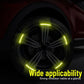 Car Wheel Hub Reflective Warning Strip