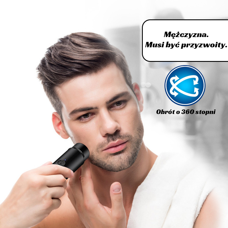 Mini Przenośna Golarka Elektryczna/Mini Portable Electric Shaver