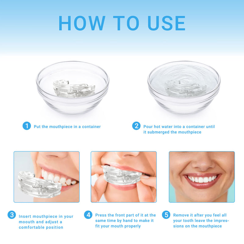 Adjustable Nighttime Teeth Grinding Tray