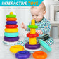 Children'S Jenga Le Educational Toy Rainbow Tower