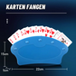 Spielkartenhalter aus Kunststoff/Plastic Playing Card Holder