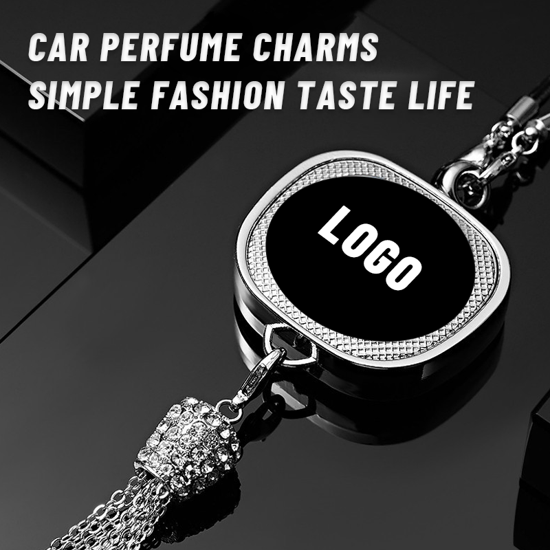 Auto-Rückspiegel-Parfüm-Anhänger zum Aufhängen/Diamond-encrusted aromatherapy pendant