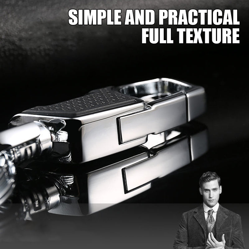 Stainless Steel Car Keychain