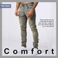 Men's Slim High Waist Jeans
