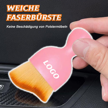 Weiche Bürste zur Autoreinigung（Rosa）