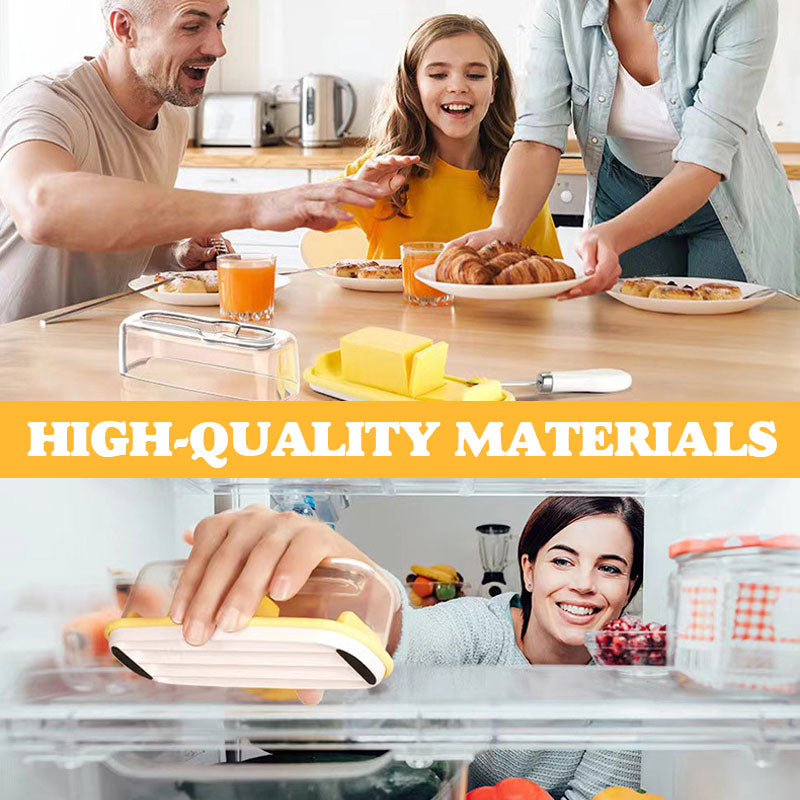 Fresh Butter Box With Lid And Knife