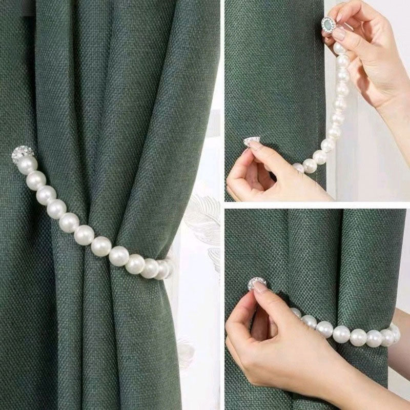 Perlen-Magnet-Vorhang-Krawatten/Beaded Magnetic Curtain Ties