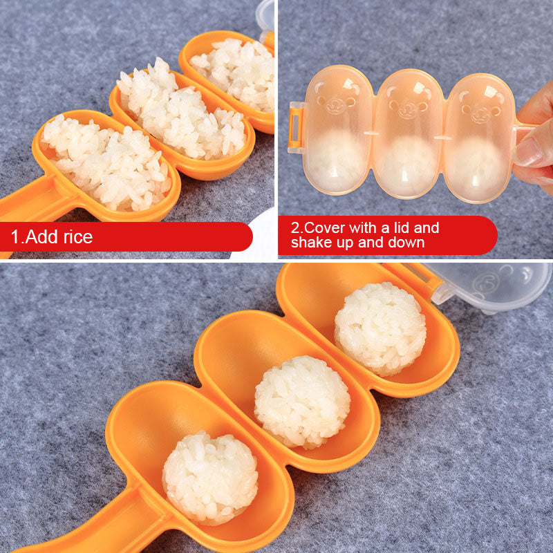 Diy Kids Shake And Shake Onigiri Mold