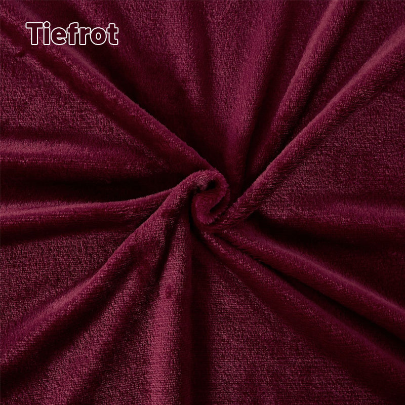 🎁 Doppelschichtige, Verdickte Lammplüschdecke