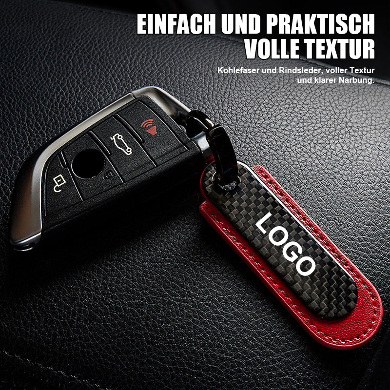 Auto-Schlüsselanhänger aus Kohlefaser/carbon fiber car keychain