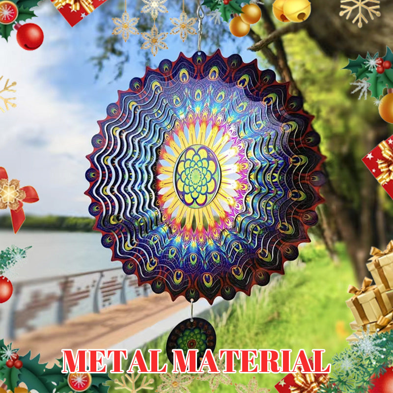 Bohemian Style 3d Wind Swirling Wind Chime