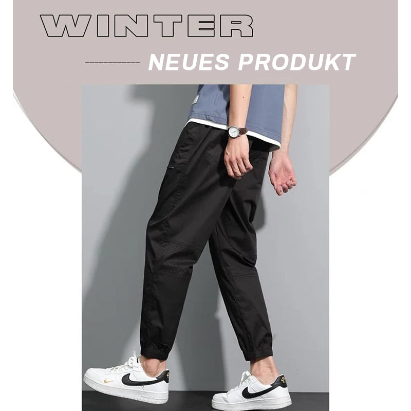 Neue All-Match-Freizeithose für Herren aus Eisseide/New men's ice silk all-match casual pants