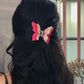 Double Layer Butterfly Hair Clips