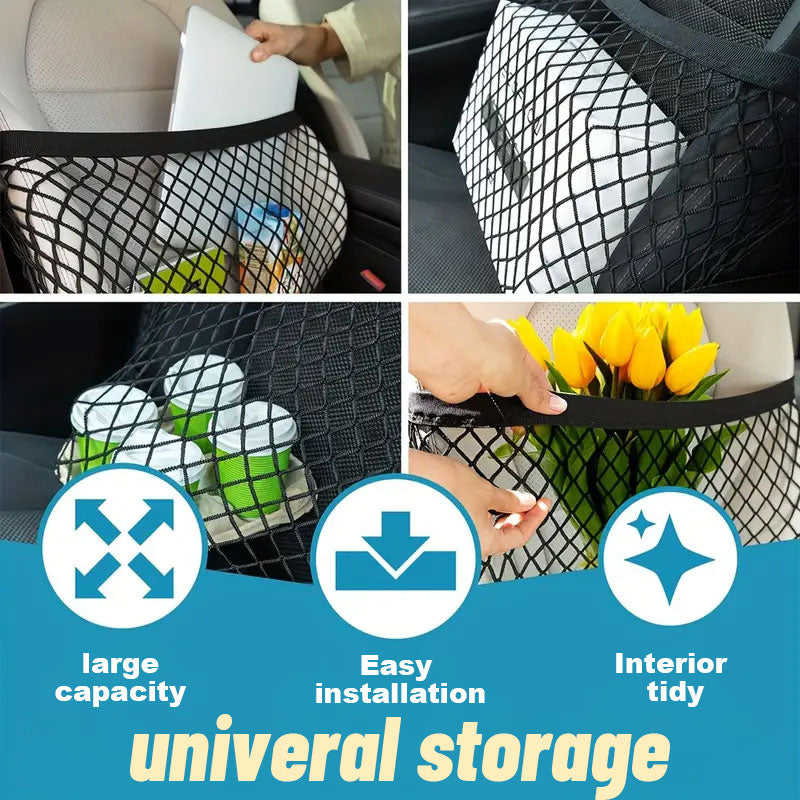 Seat Storage Mesh Pocket