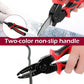 Five-In-One Multi-Functional Interchangeable Head Pliers For Wire Stripping
