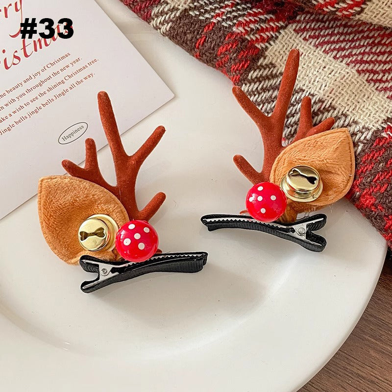 Christmas Antler Hair Clip