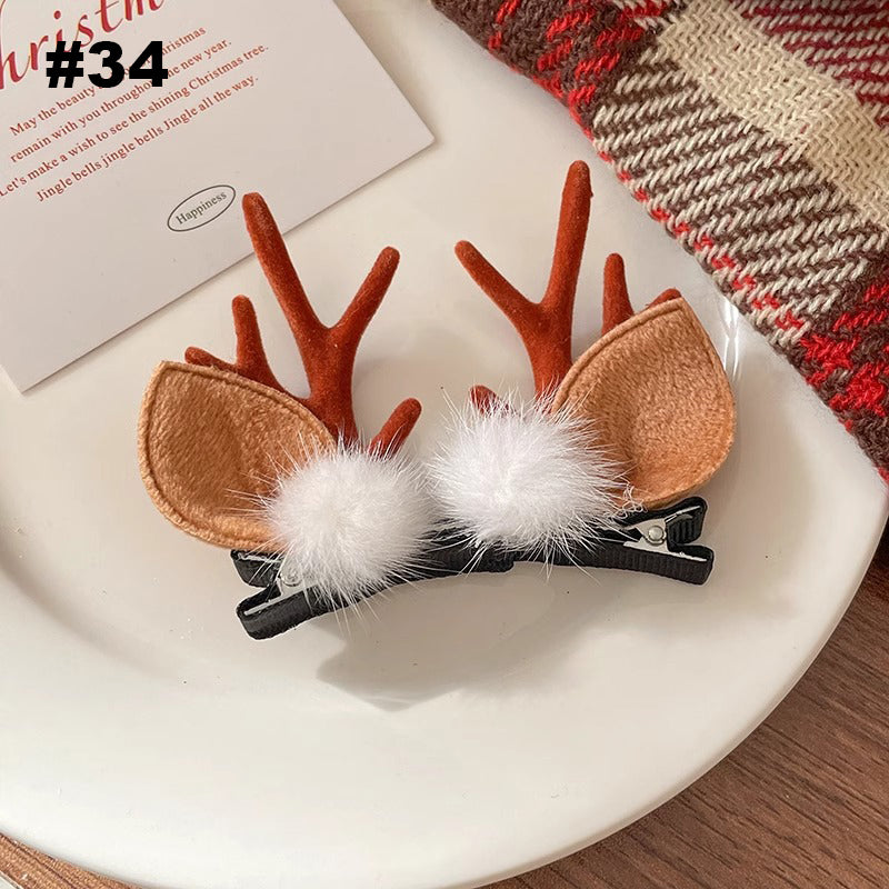Christmas Antler Hair Clip