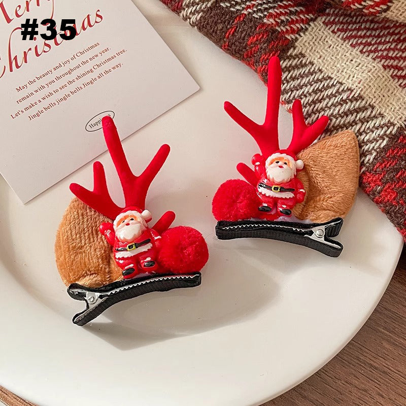 Christmas Antler Hair Clip