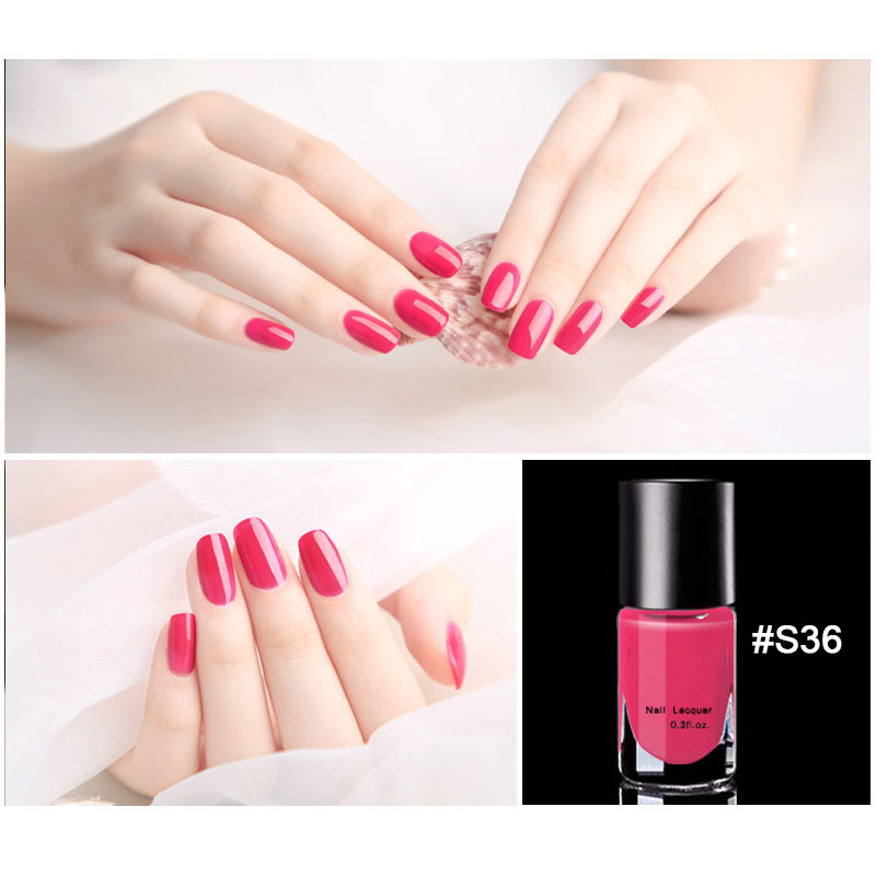 Ny Avtagbar Vannbasert Neglelakk/Removable water-based nail polish