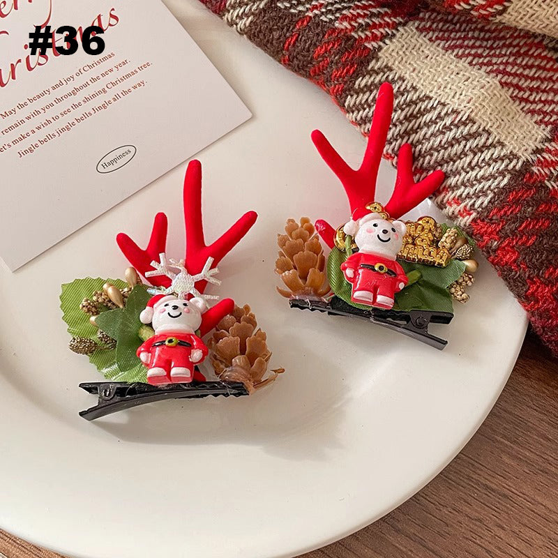 Christmas Antler Hair Clip
