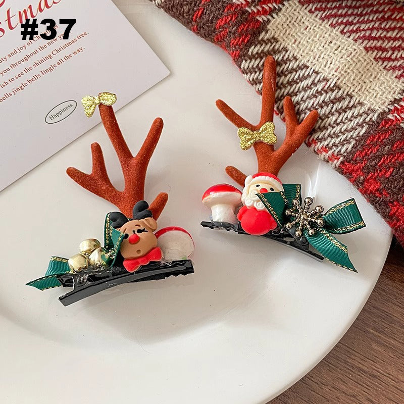 Christmas Antler Hair Clip