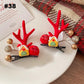 Christmas Antler Hair Clip