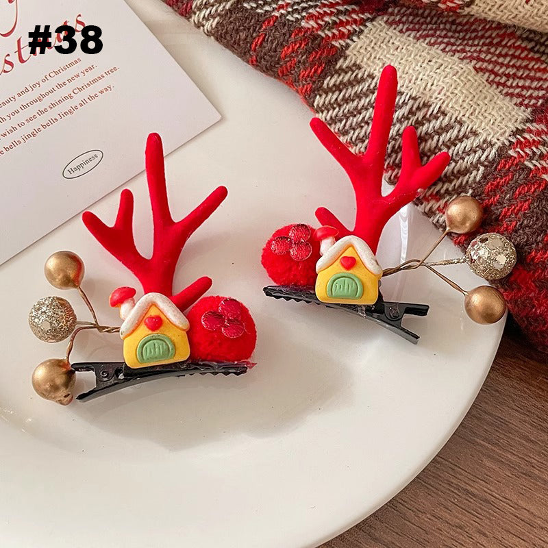 Christmas Antler Hair Clip