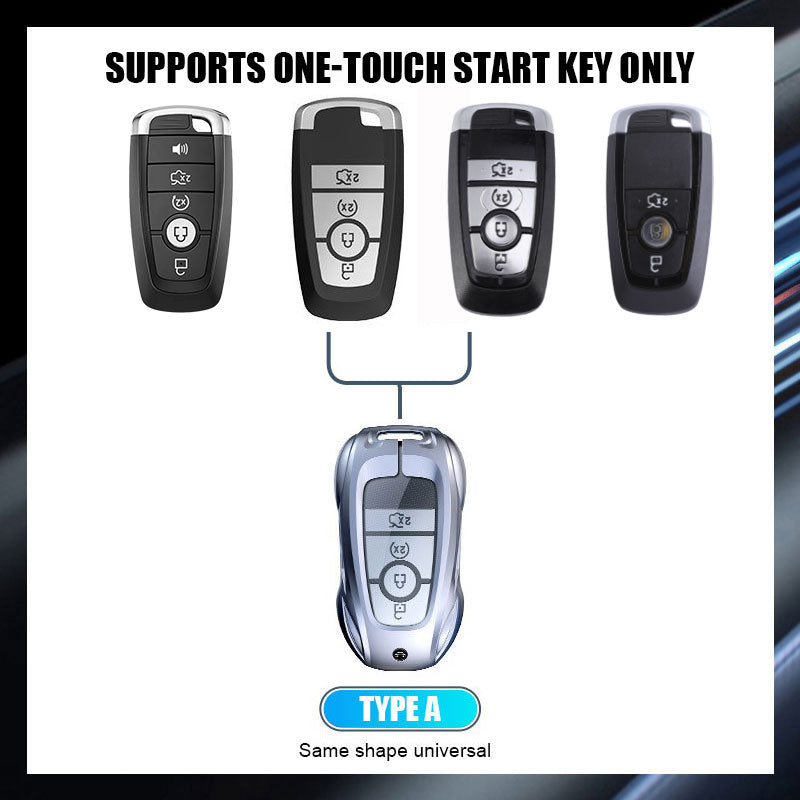 For Ford Car Metal Sports Car Key Case