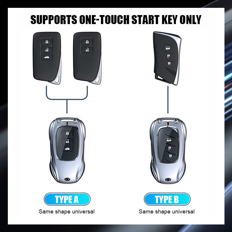 For Lexus Car Metal Sports Car Key Case