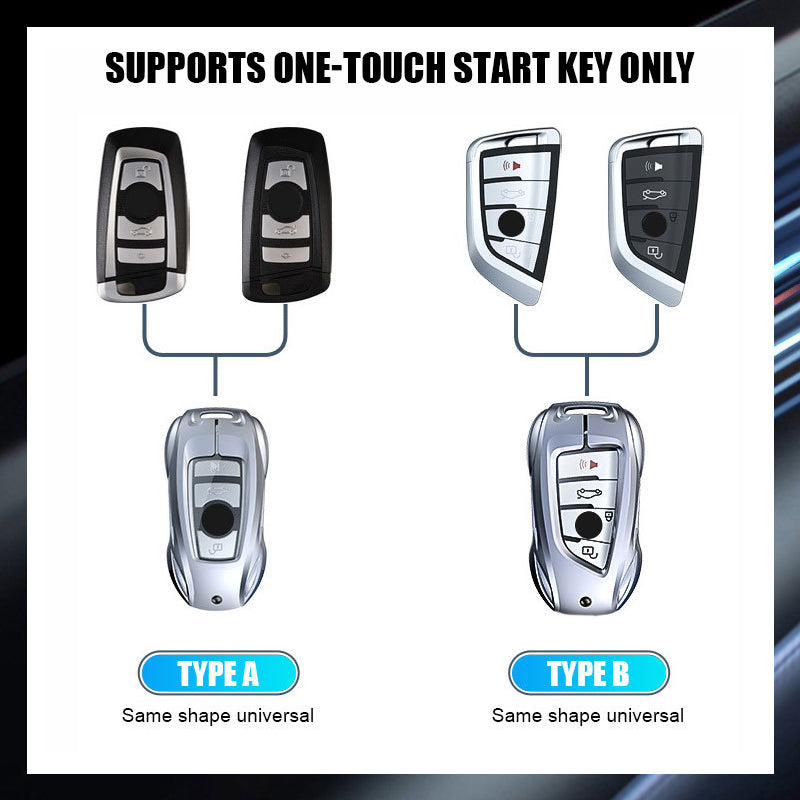 For Bmw Car Metal Sports Car Key Case
