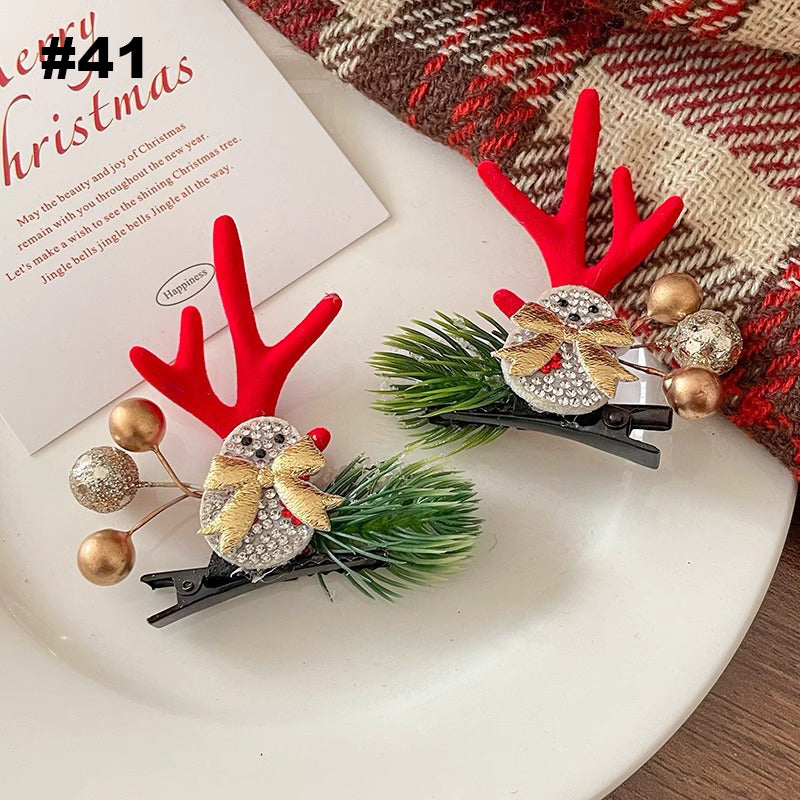 Christmas Antler Hair Clip