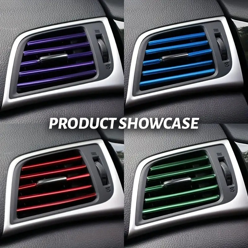 Auto AC Vent Decorative Strip（10pcs）