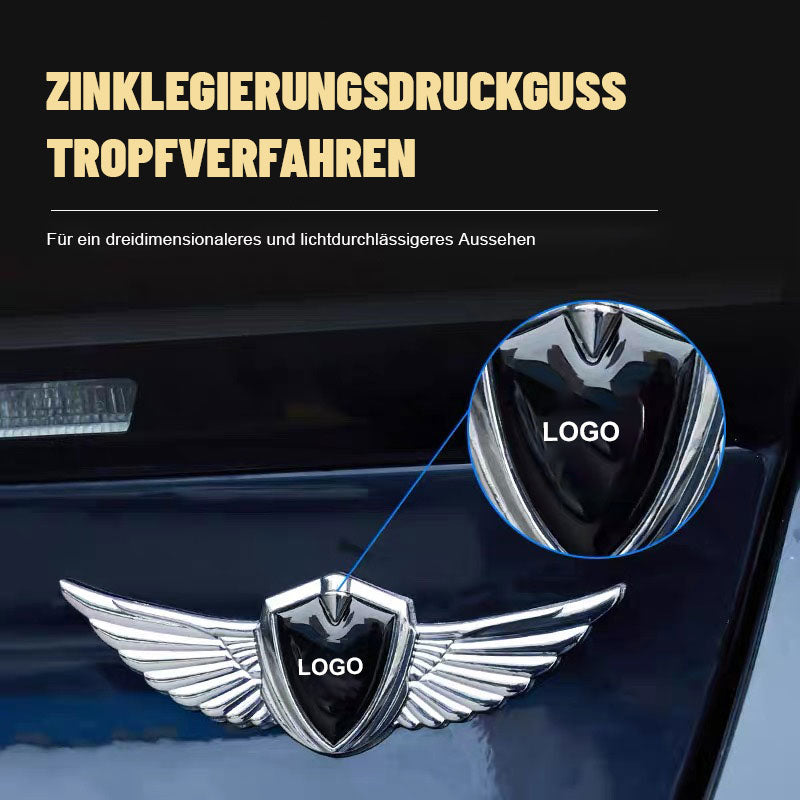 Autoaufkleber mit Flügeln aus Metall🦅（2er-Pack）/Metal wings car stickers 🦅 (pack of 2)