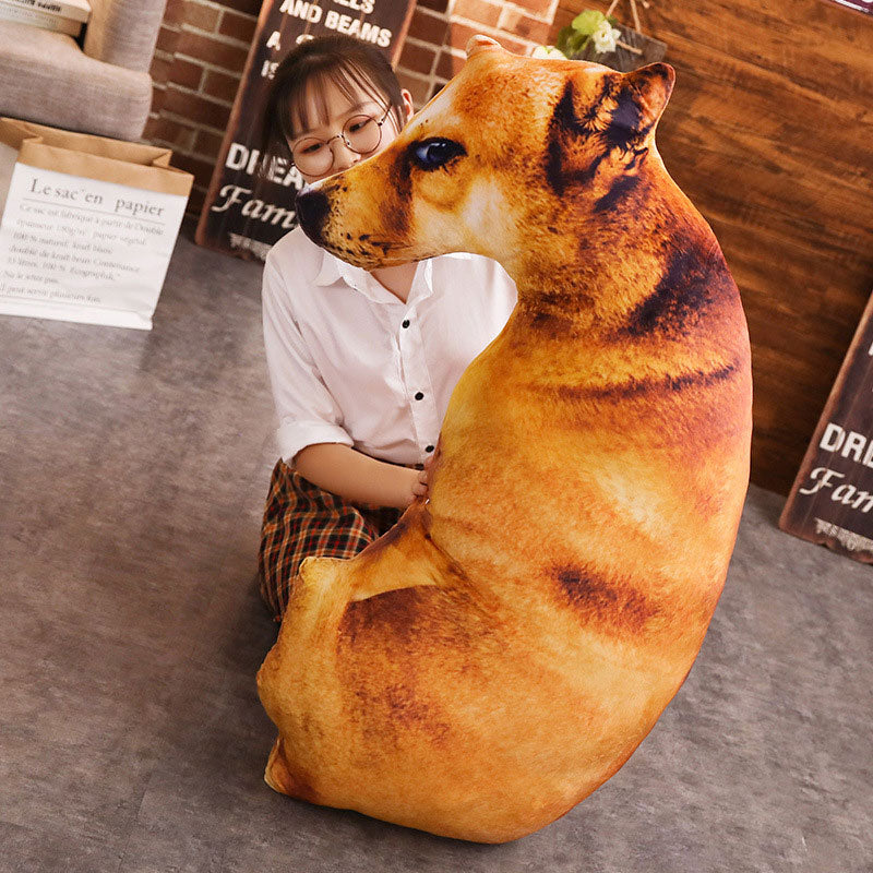 3D Simulation Dog Pillow