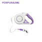 Correa retráctil automática para mascotas LED/Illuminated automatic retractable dog leash