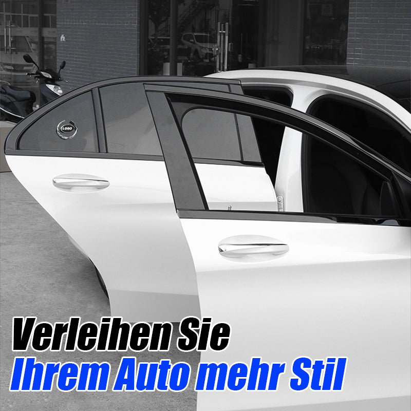 Auto-Metall-Weizenähren-Aufkleber（2er-Pack）/Metal wheat ear side mark