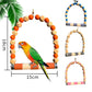Parrot Chewing Standing Hanging Swing Toy