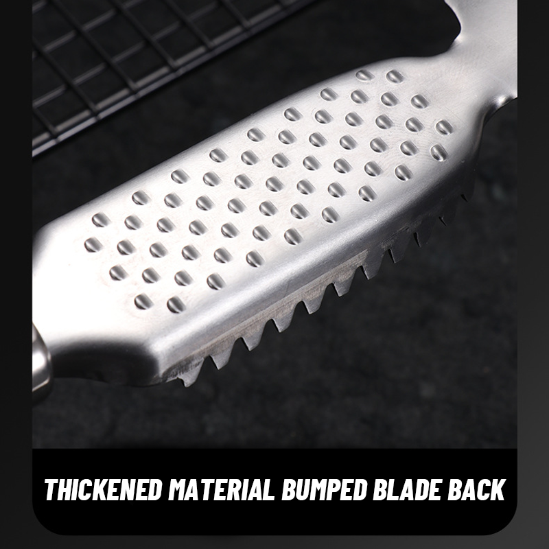 Grind Fish Scales With Ginger